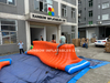 Inflatable Love tunnel for water games quaterpipe