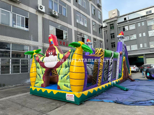 Inflatable Animal Theme Obstacle Bouncer