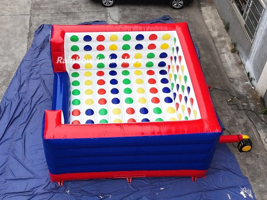 Inflatable Twister Board Inflatable Twister Game for Church Event Family Reunion Team Building