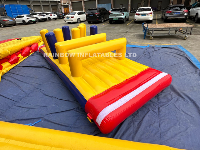 inflatable pool running obstacal game module