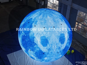 LED Inflatable Mercury Planet