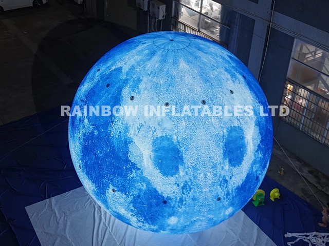 LED Inflatable Mercury Planet