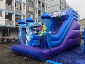 Inflatable Popular frozen slide for child