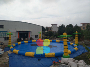Big Inflatable Round Swimming Pool for Outdoor Pool Game