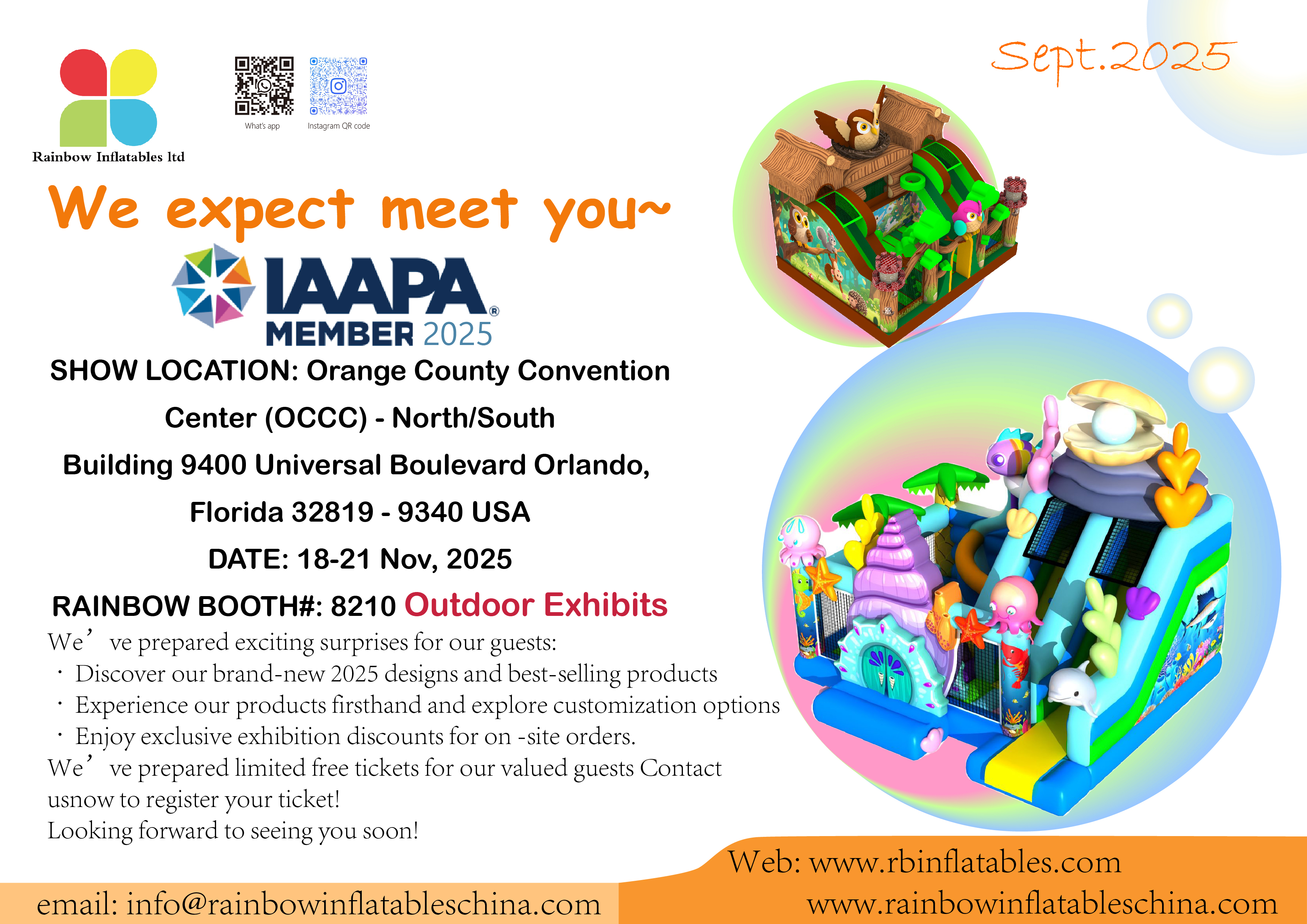 RAINBOW IAAPA ORLANDO EXPO 2025