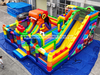 Giant Chinese Manufacturer Lego puzzle Inflatable Playground Jumping Bouncer