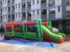  Rainbow Inflatable Kids Salloon Obstacle Course