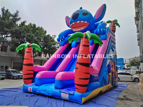 Strithz Inflatables Inflatable Stitch theme Slide from China manufacturer - Rainbow ...