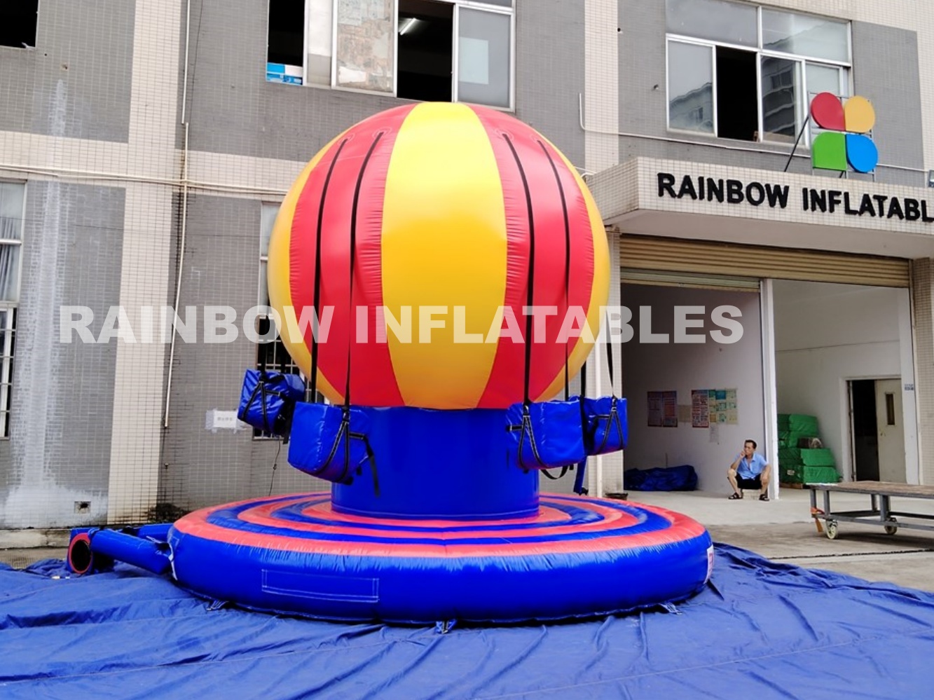 RB9344 inflatable carousel