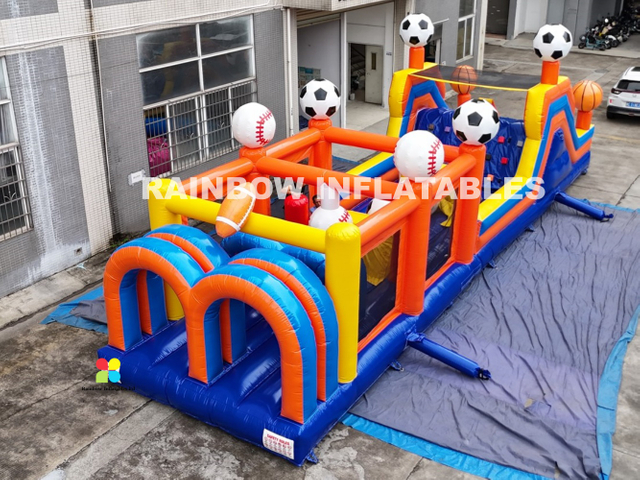 Inflatable High Quality Obstacle Course for sale 