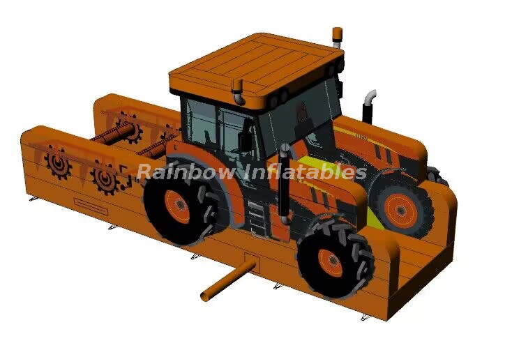 RB5289 JCB Inflatable Obstacle, Inflatable Kubota Tractors 