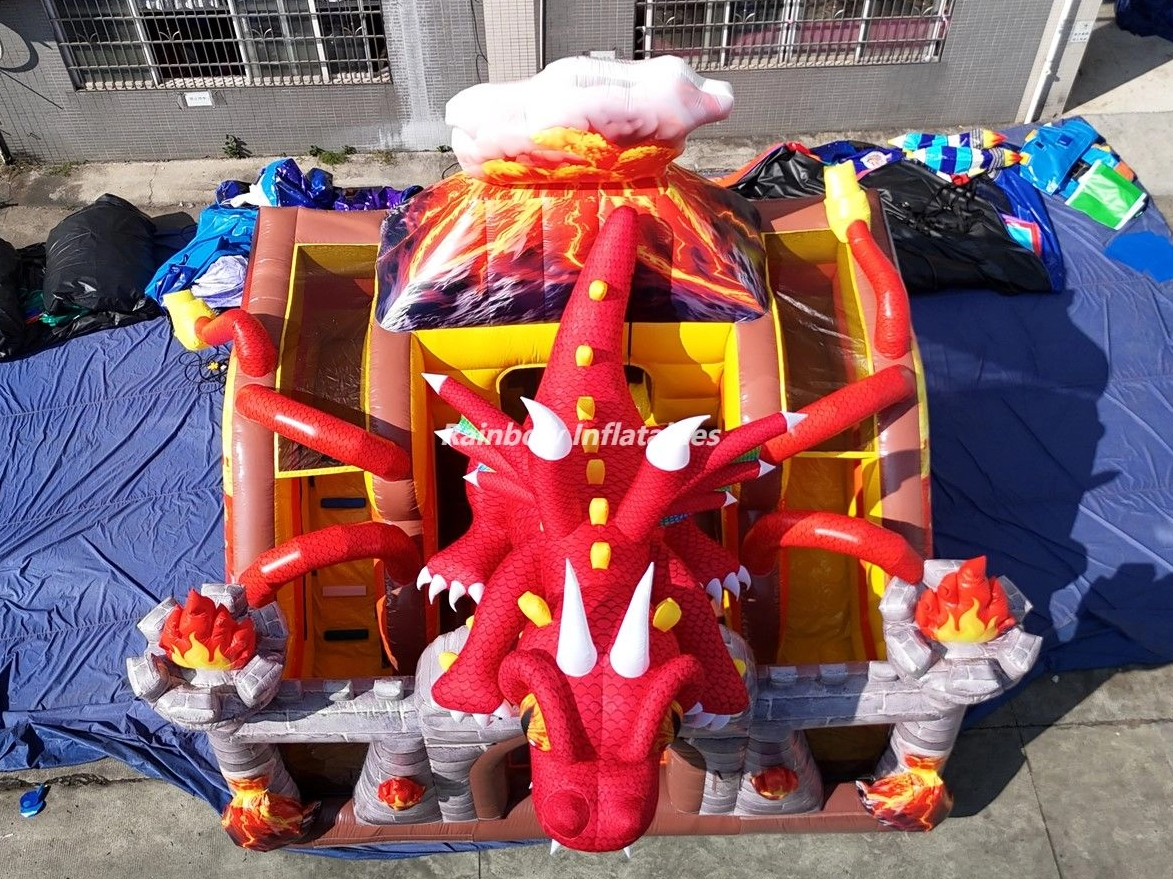 Inflatable Dragon Castle