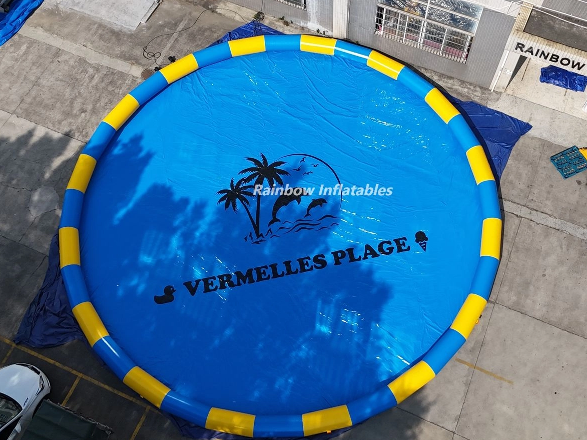 Big Inflatable Round Swimming Pool for Outdoor Pool Game