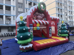 RB03009 Inflatables Christmas Tree Combo Castle for Sale 5x6m