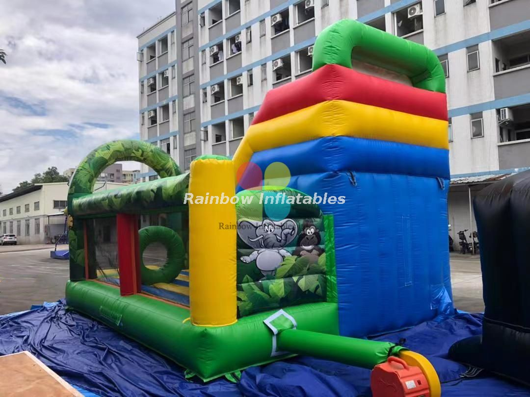 Inflatable Jungle Animal Mini Park