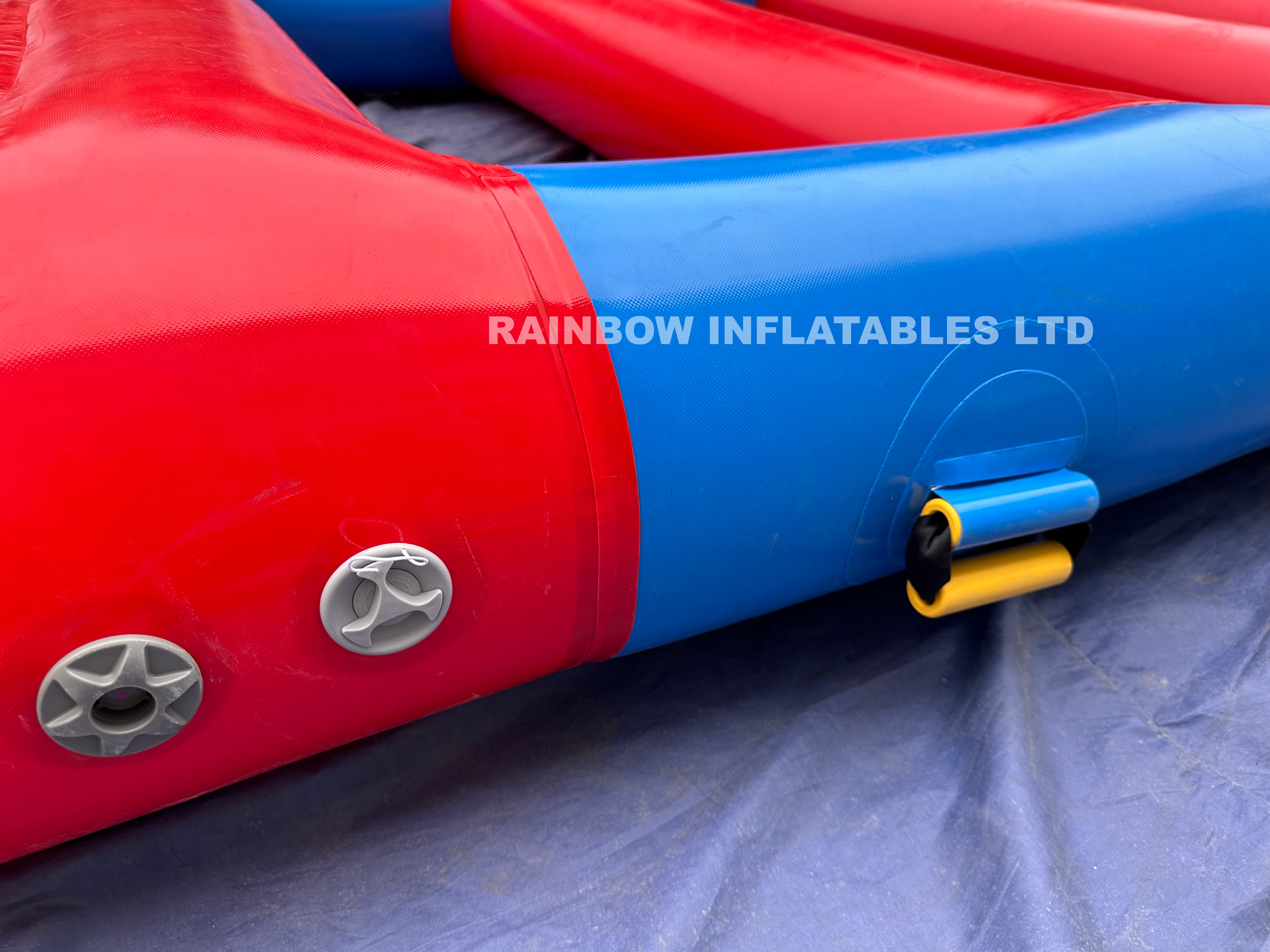 Inflatable water game module