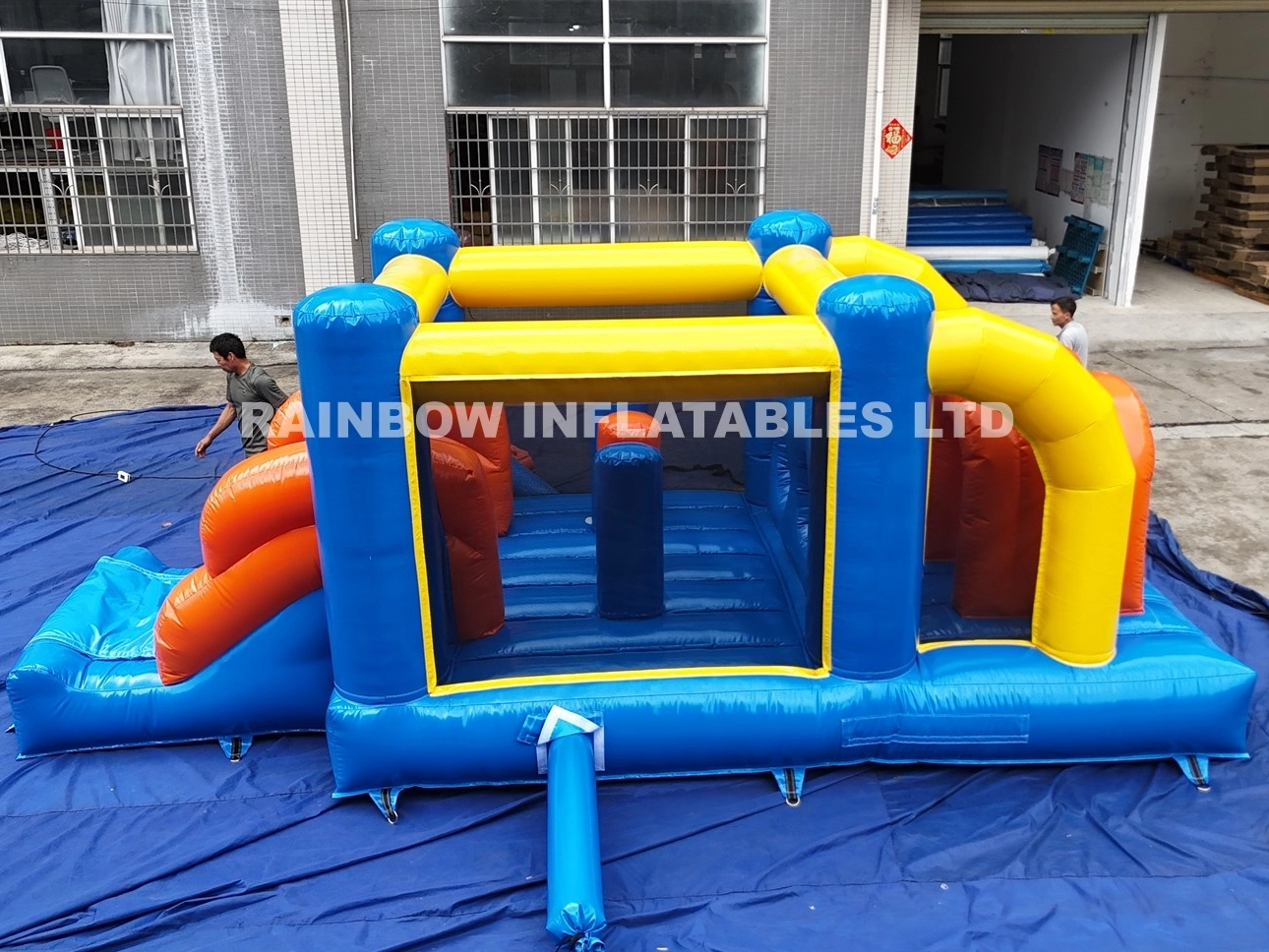 Inflatable Obstacle Course Bounce House