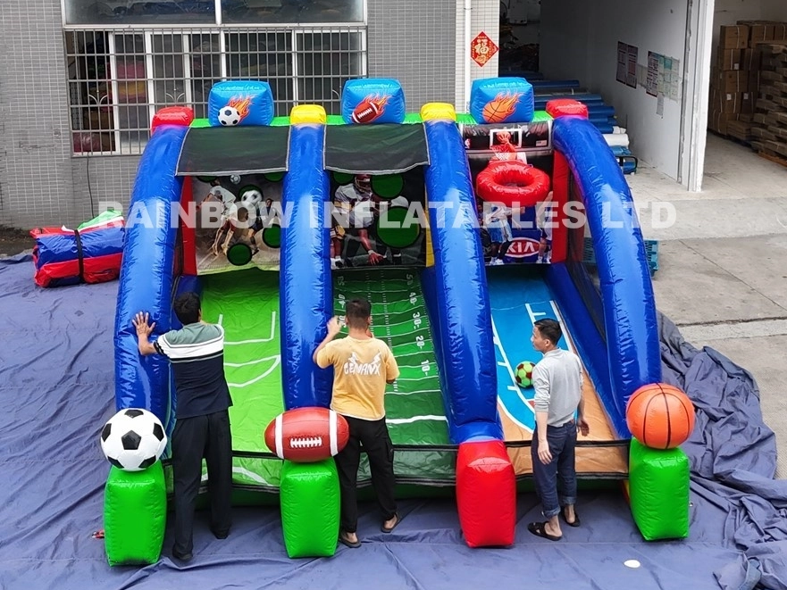 Giant 3-in-1 Inflatable Carnival Throwing Game