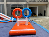 Inflatable water obstacle game module