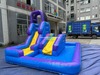 Inflatable Crazy Wave Theme Water Slide with Pool High Quality Commercial 