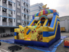 Rainbow Pokemon inflatable slide