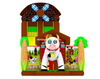 RB4322 New design inflatable bounce castle farm inflatable bounce for sale 