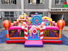  Inflatables Colorful Candy Castle Park New Design