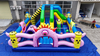 Rainbow New Design of Monster Inflatable Slide Obstacle