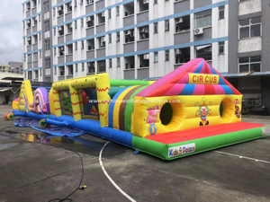 RB5062 Inflatable Rainbow Kids obstacle course