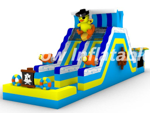 Inflatables New Design Pirate Rubber Duck Inflatable Obstacle