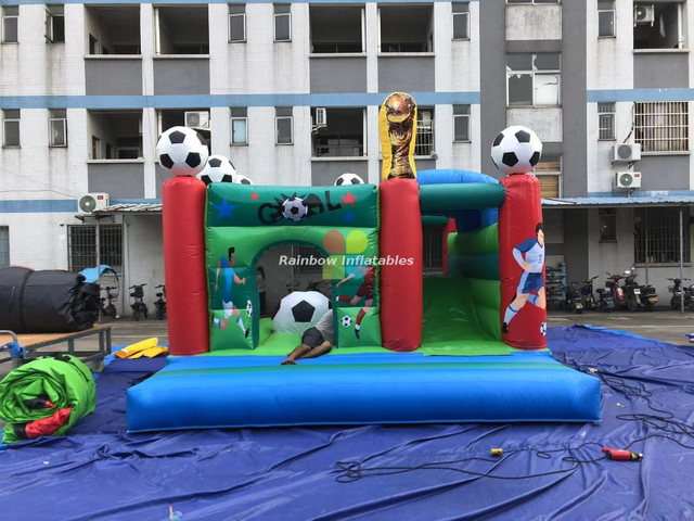 Football Inflatable Jumping Castle