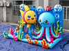 Inflatable Ocean-Themed Wading Pool & Photo Backdrop