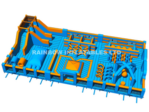 Inflatable Theme Park And Trampoline for Outdoor And Indoor Play