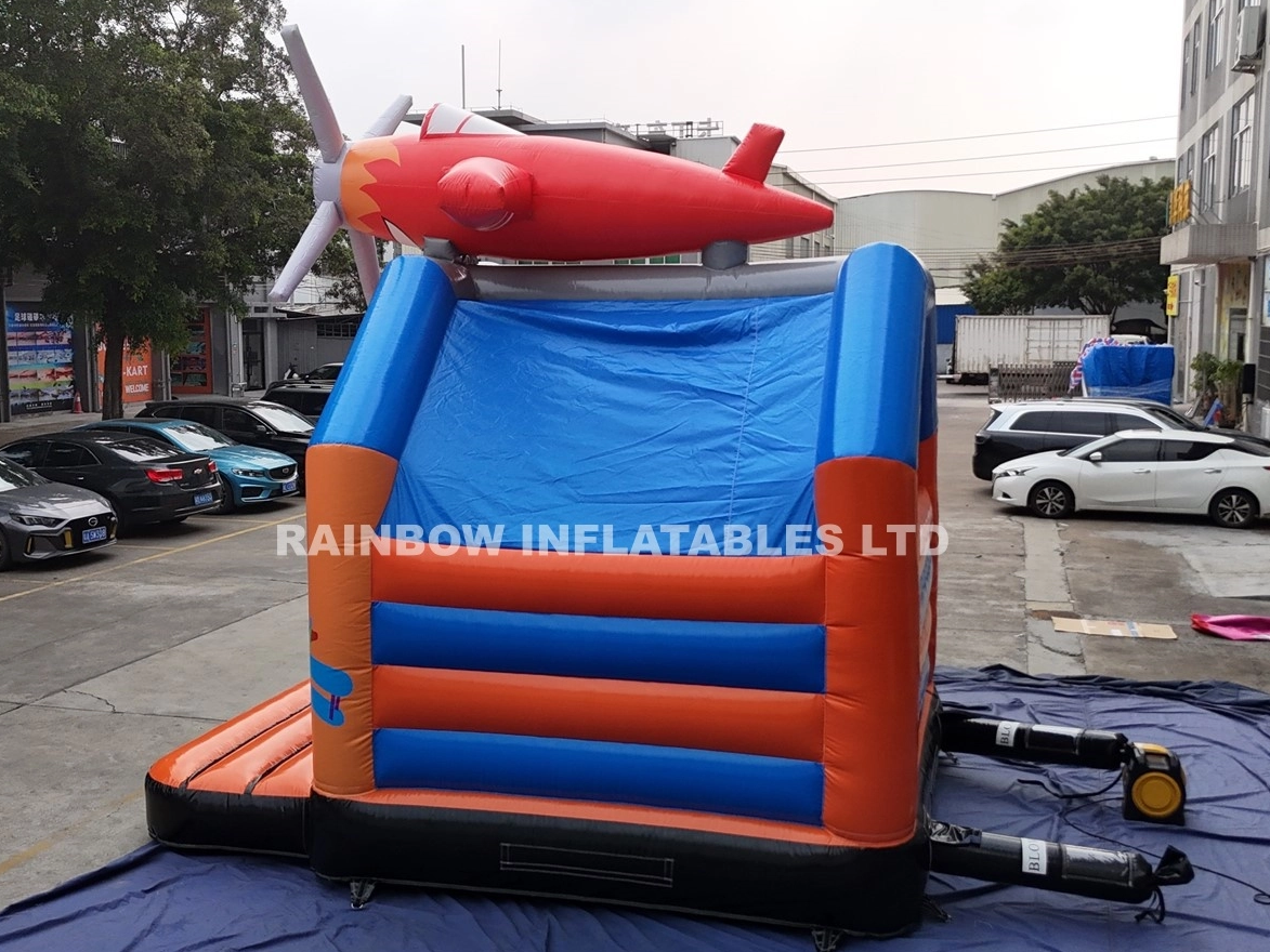 RB3317（6x4.8x5.4mH）Super Airplane Bounce House