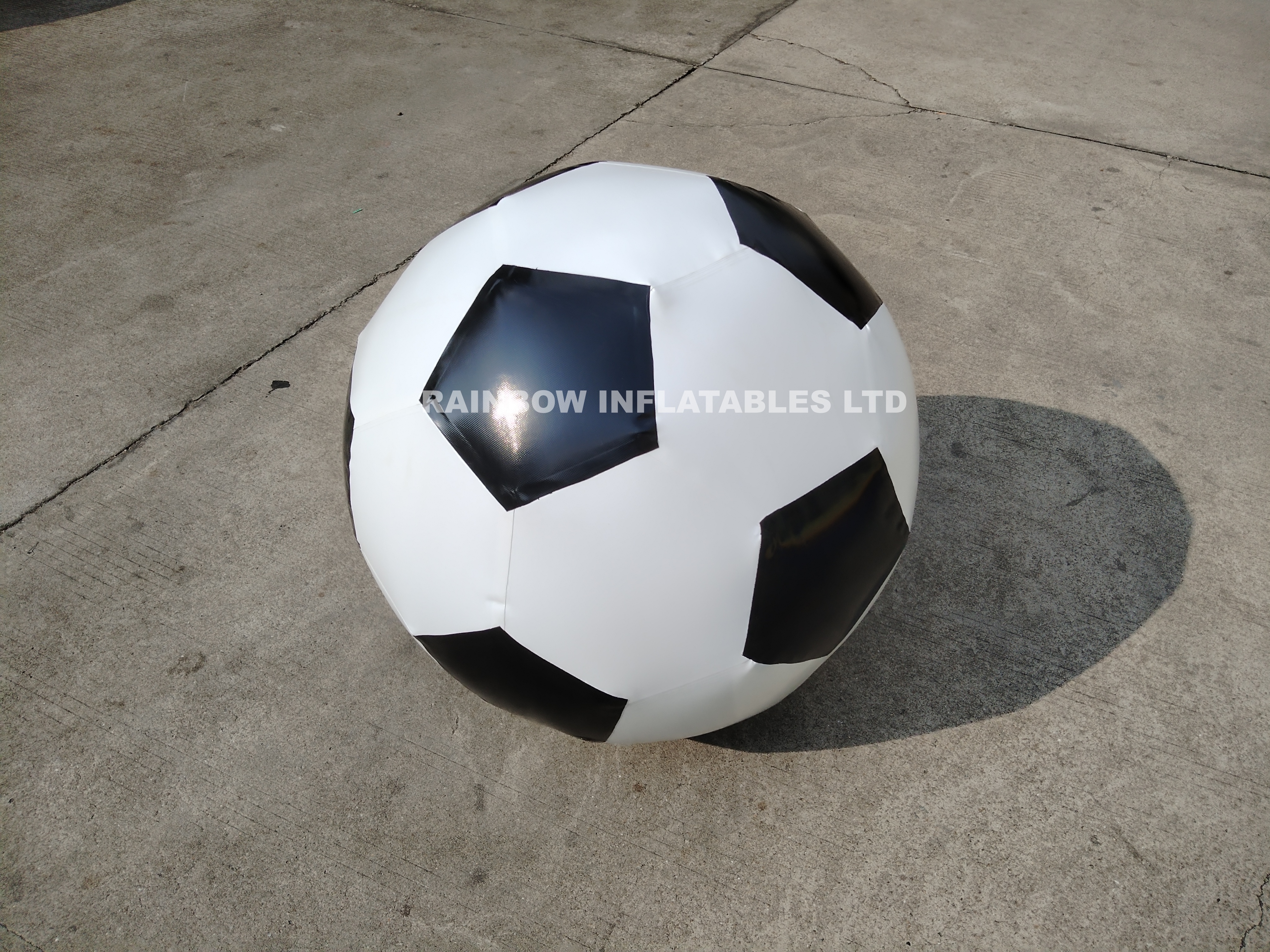 Inflatable soccer field
