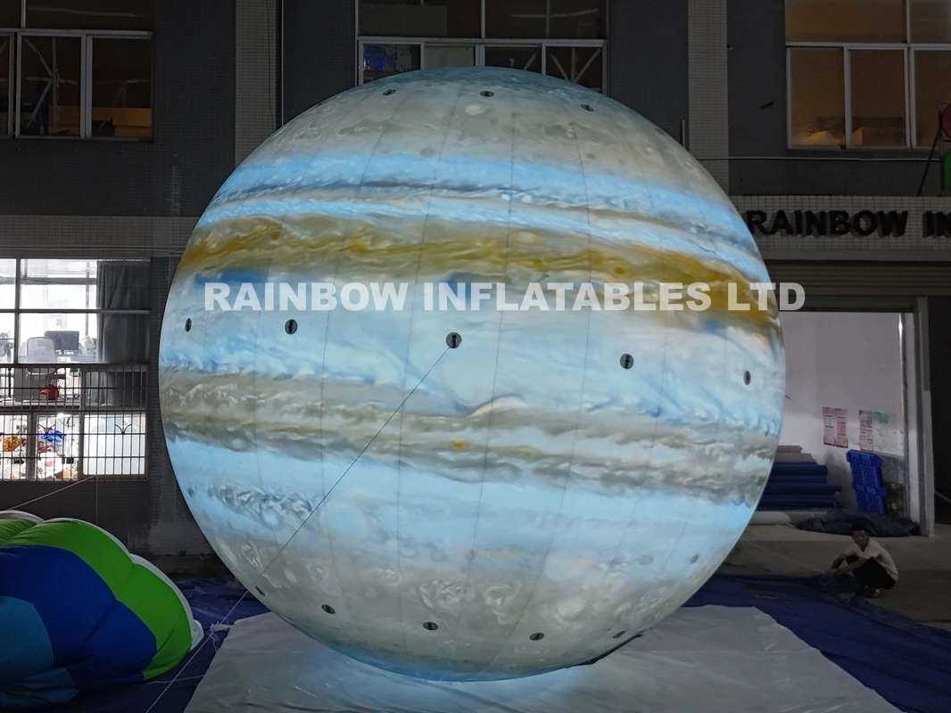 Custom Inflatable Jupiter with LED Light