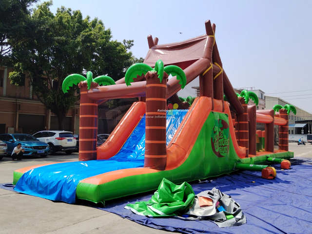 Jungle Obstacle Bouncer
