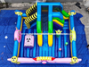 Rainbow New Design of Monster Inflatable Slide Obstacle