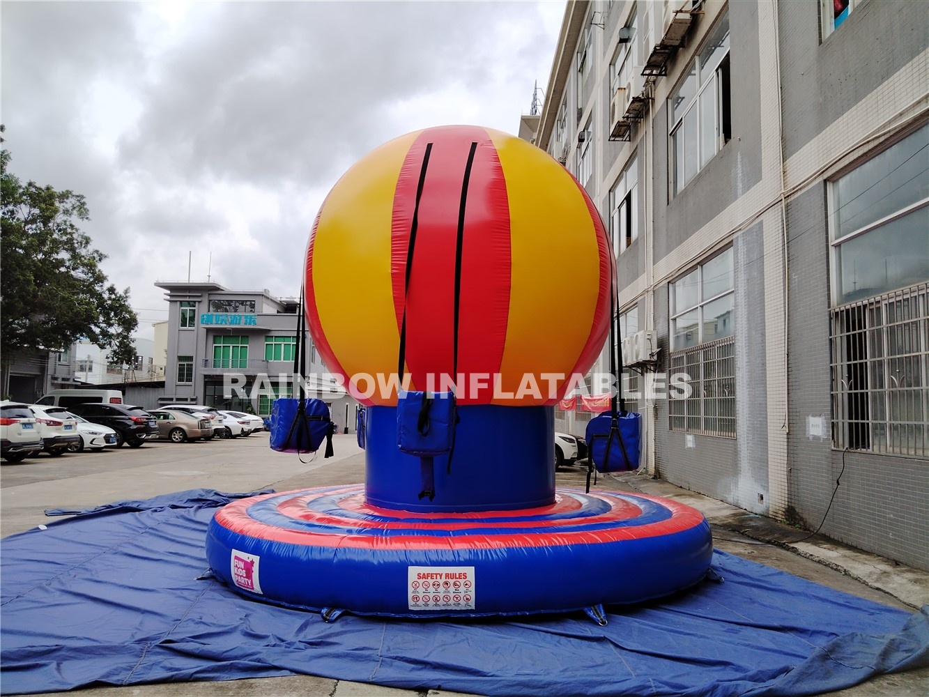 RB9344 inflatable carousel