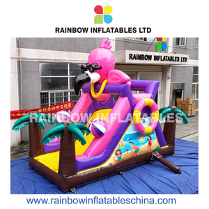 Inflatable Flamingo Slide