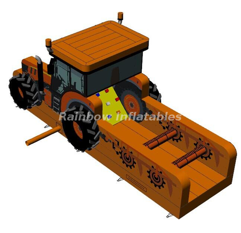 RB5289 JCB Inflatable Obstacle, Inflatable Kubota Tractors 