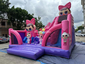  Inflatable Princess Big Eyes Combo Castle