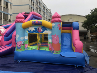 Customized Indoor Peppa Inflatable Castle