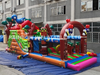 Inflatable Wild Jungle Obstacle