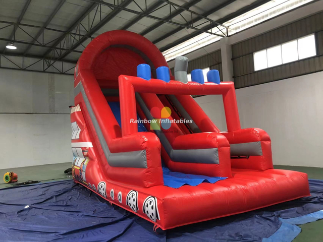 Inflatable Fire Slide