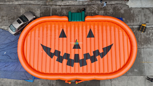 Giant Halloween Inflatable Pumpkin Pad for Kids And Adults