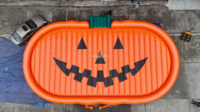 Giant Halloween Inflatable Pumpkin Pad for Kids And Adults