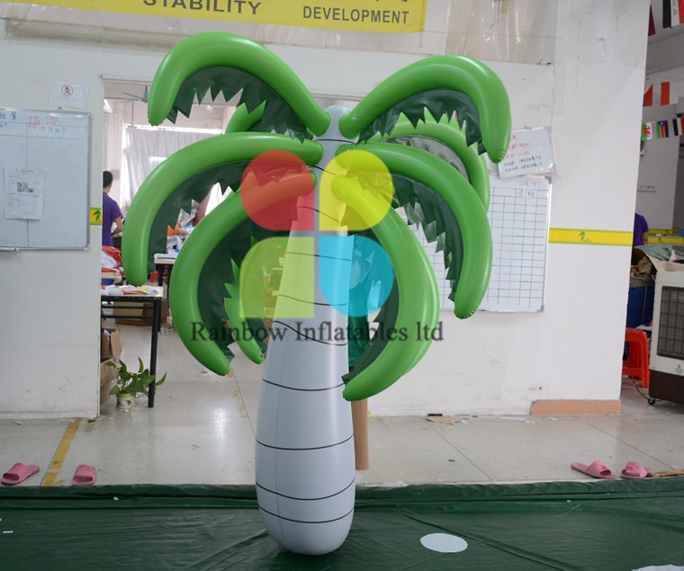 Airtight Inflatable coconut palm tree for Outdoor and indoor Decoration