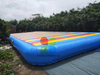 Rainbow Colorful inflatable jumping pad Bounce Pillow