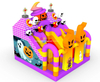 Inflatable Halloween Witch Combo Yard Decoration Inflatable Haunted House Bouncy Castle